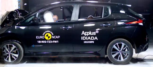 日产聆风在欧洲NCAP测试中获得五颗星