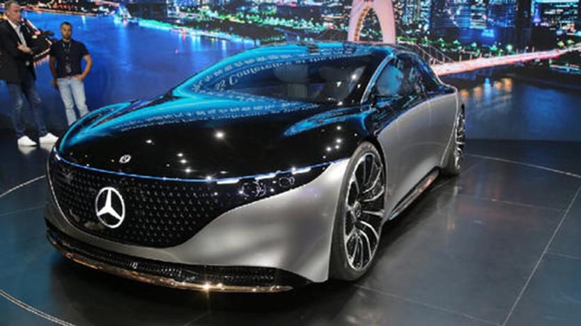 梅赛德斯•奔驰EQS旨在成为电动汽车的豪华之王