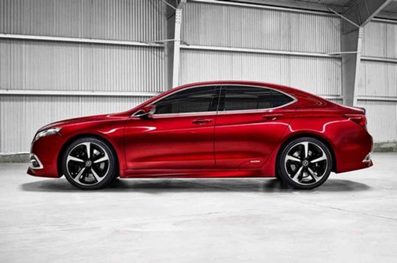 2021年Acura TLX原型采用惊人的S型概念