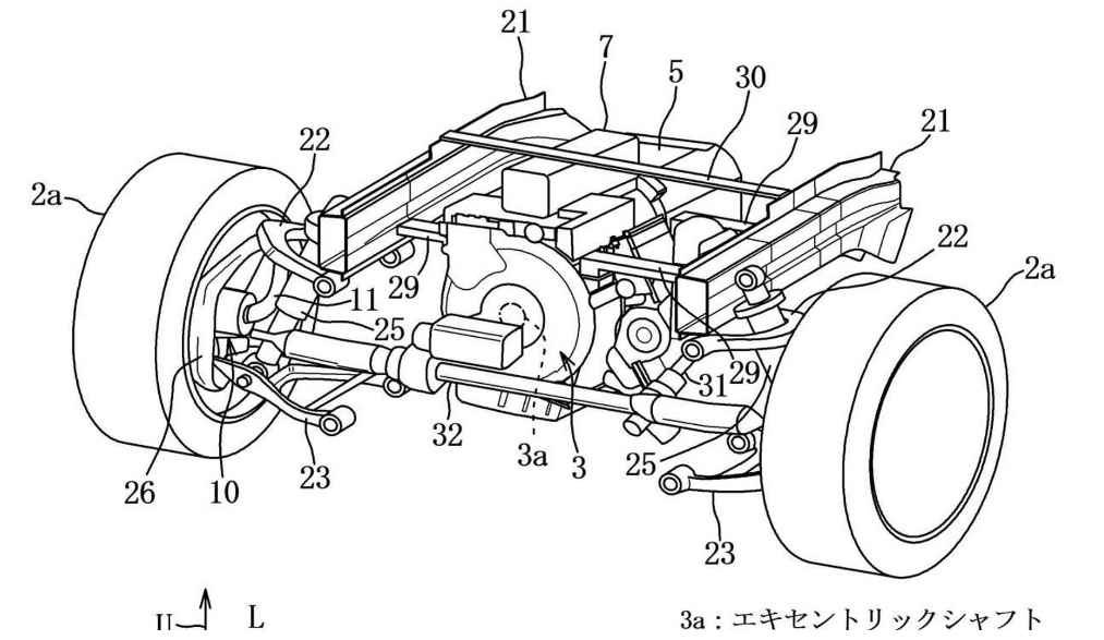 马自达专利将旋转发动机组装成高科技AWD混合动力总成