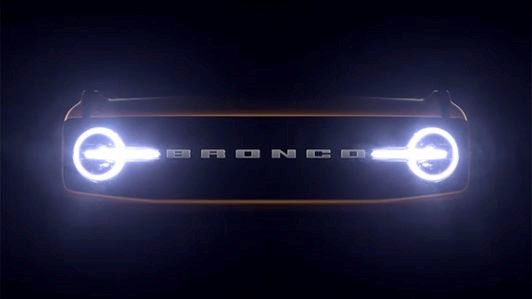 2021年福特Bronco揭露新照片和新录像