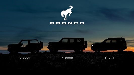 2021年福特Bronco在周一首发前泄漏