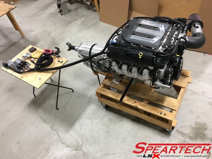 Speartech提供通用汽车LS和LT发动机交换套件
