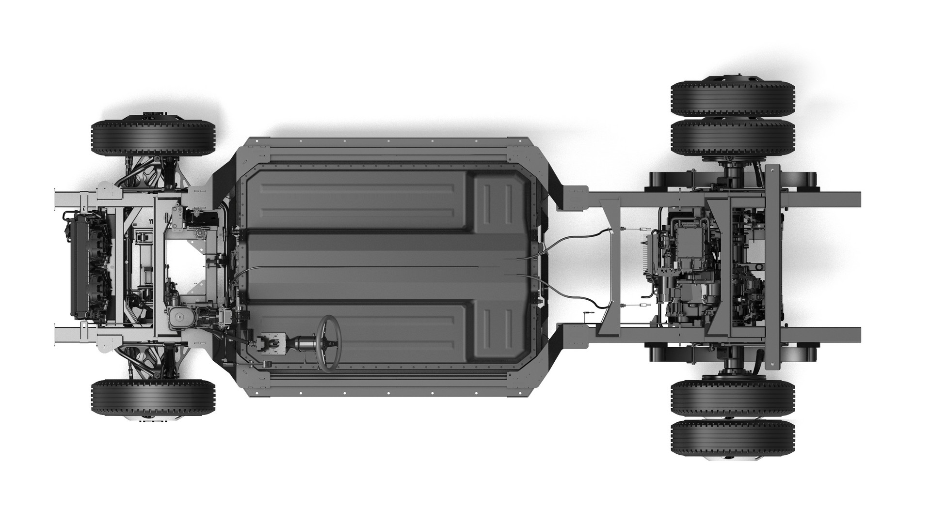 Bollinger B2 Chass-E驾驶室获得后轮驱动和双重变体