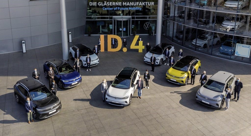大众在德国推出首款ID.4轿车