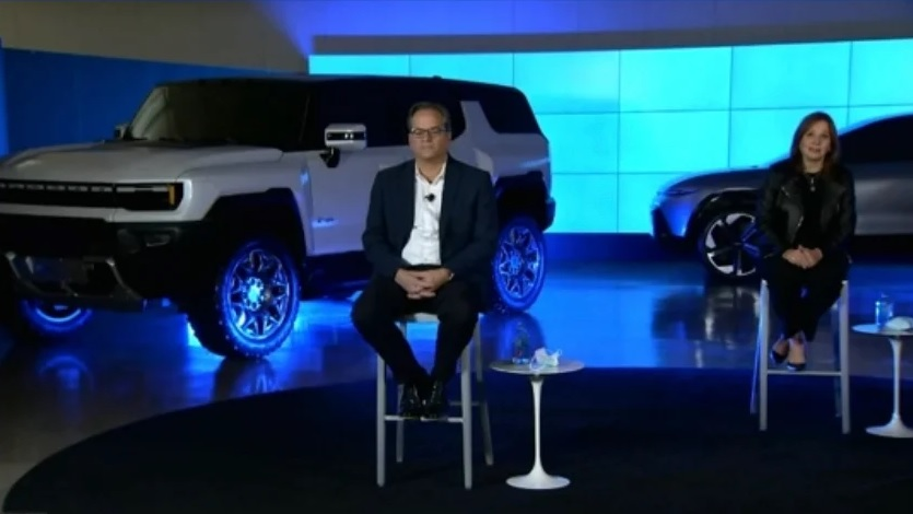 美国东部时间本周六下午5点观看GMC悍马EV SUV的现场发布